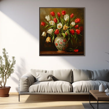 Tulip Bouquet Painting